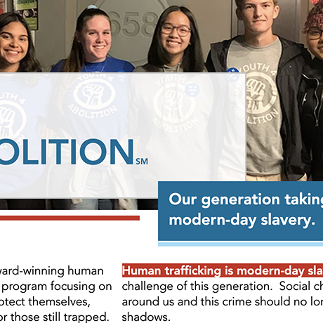 Youth4Abolition website